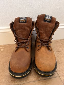 Wolverine Work boots Durashock Sz 8.5 Steel Toe