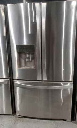 Kenmore 3 Door Stainless Steel Refrigerator
