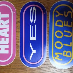 🤘🤘3 Rare Bumper Stickers 🤘🤘