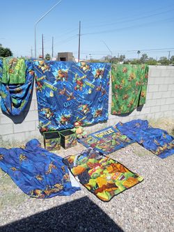 Complete Turtle Ninja Bed Set