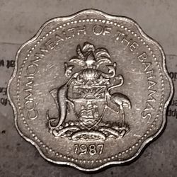Commonwealth Of The Bahamas 10 Cents