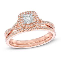 Rose Gold Engagement Ring