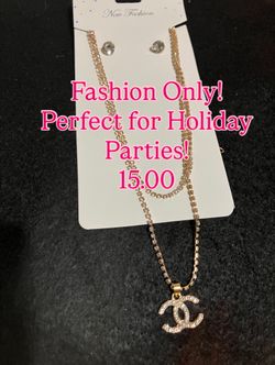 Fashion Necklace And Earrings 