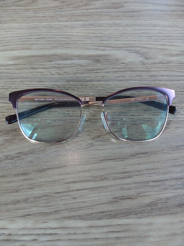 NEW Cateye Michael Kors Cardovian Rose Gold Adrianna IV Eyeglasses/PICK UP ONLY