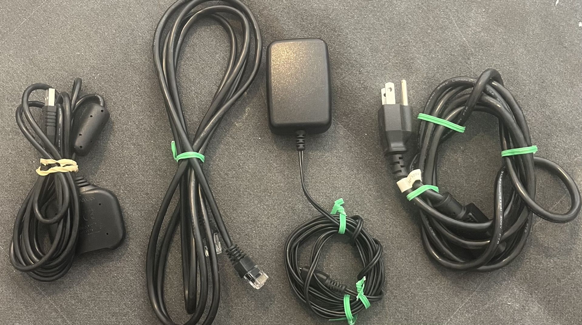 External PC, USB, & Power Supply Cords