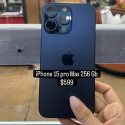 iPhone 15 Pro Max 256 Gb Unlocked And Clean Imei 