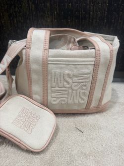 Miss Jeans Canvas Mini Tote Bag with Pouch