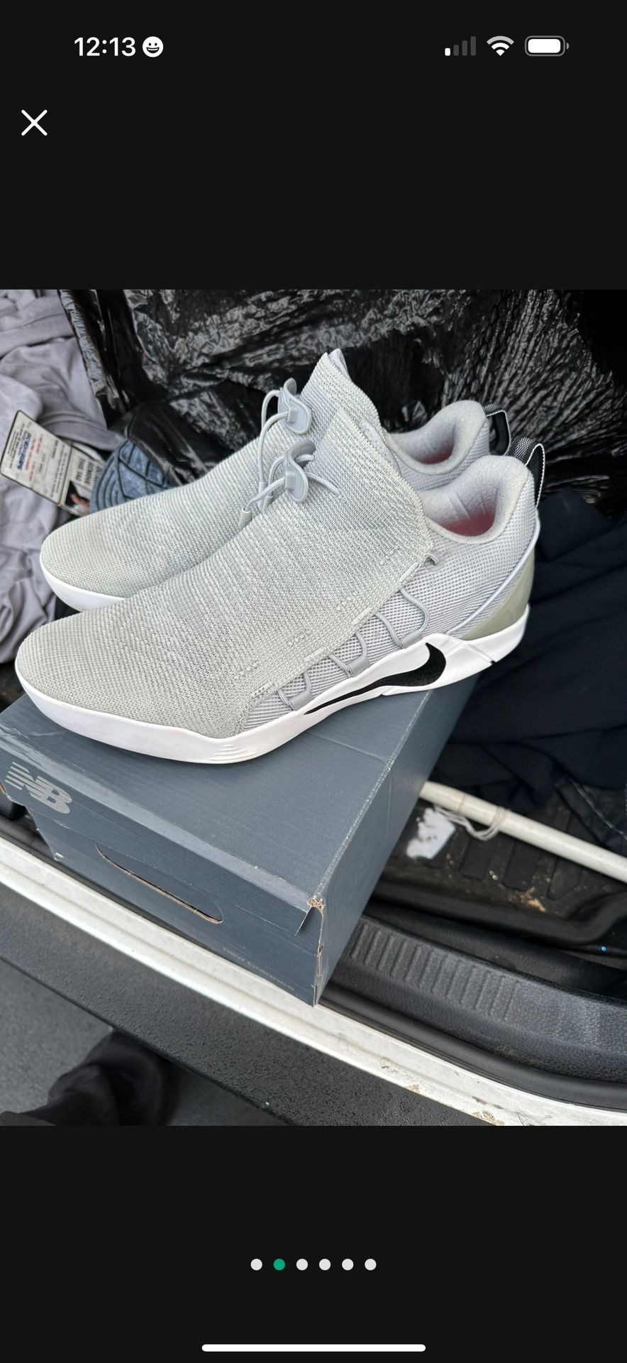 Kobe AD Adidas NXT size 10.5, Wolf Grey 2017