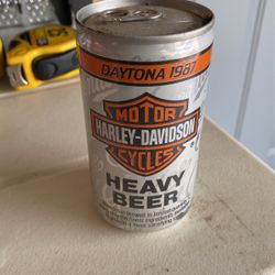 beer cans  1987 Harley & JR Ewing