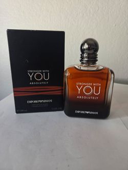 STRONGER WITH YOU ABSOLUTELY EAU DE PARFUM 3.4OZ/100ML,  NEW IN BOX