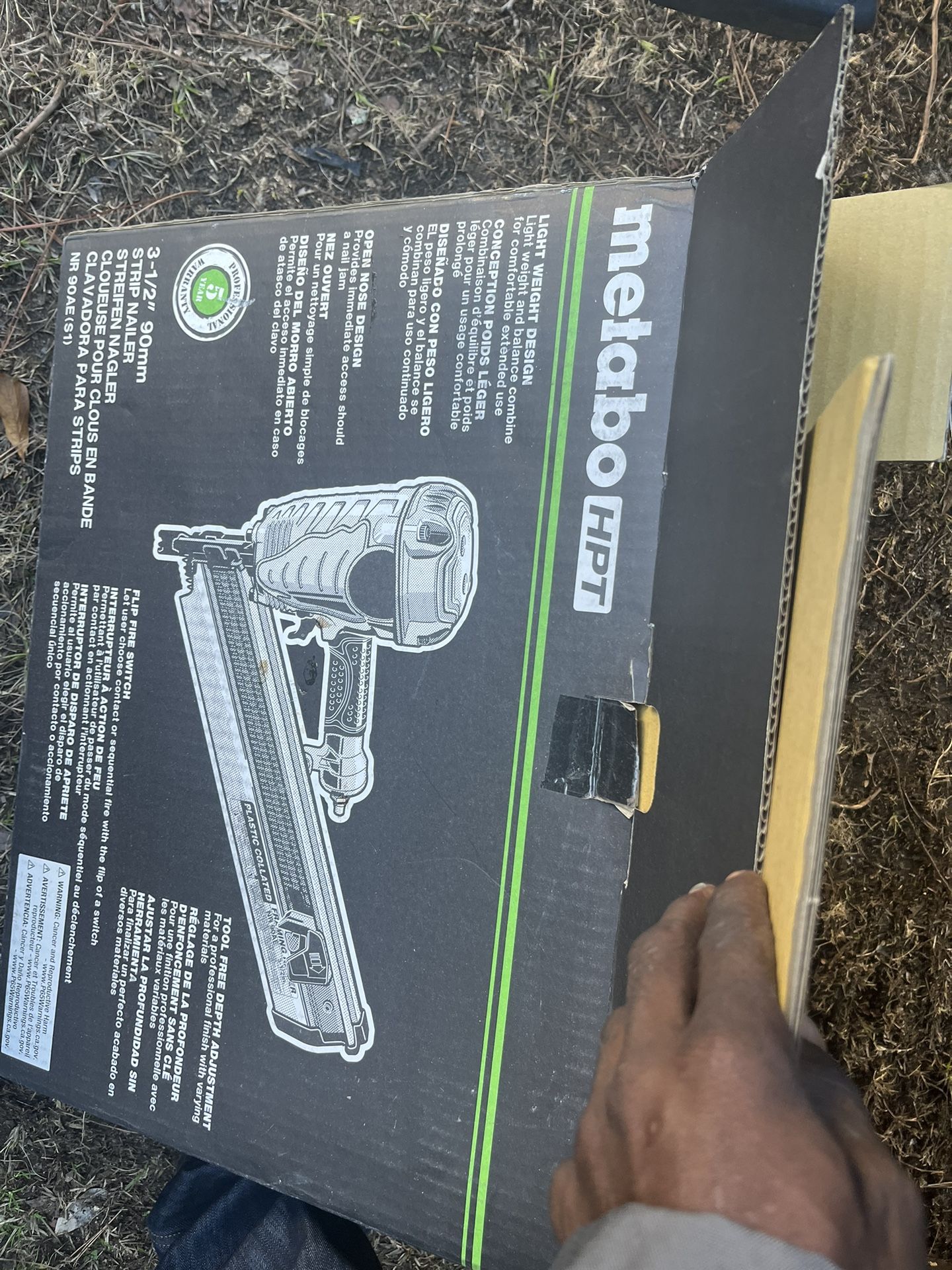 Metabo 21 Degree Framing Nailer