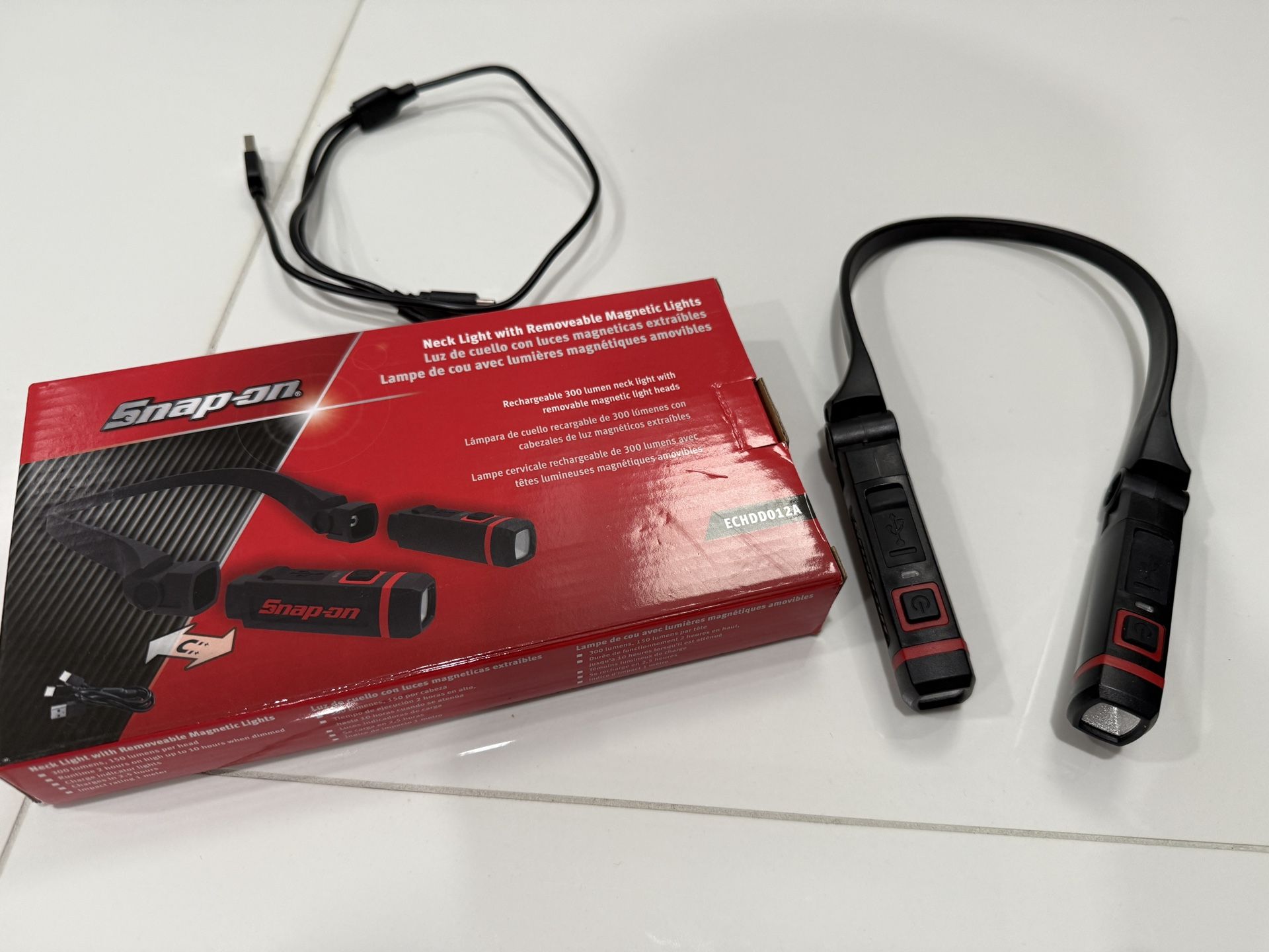 Snap On Neck Light Lamp Undetachable