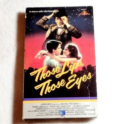 Those Lips, Those Eyes VHS (1980) RARE 