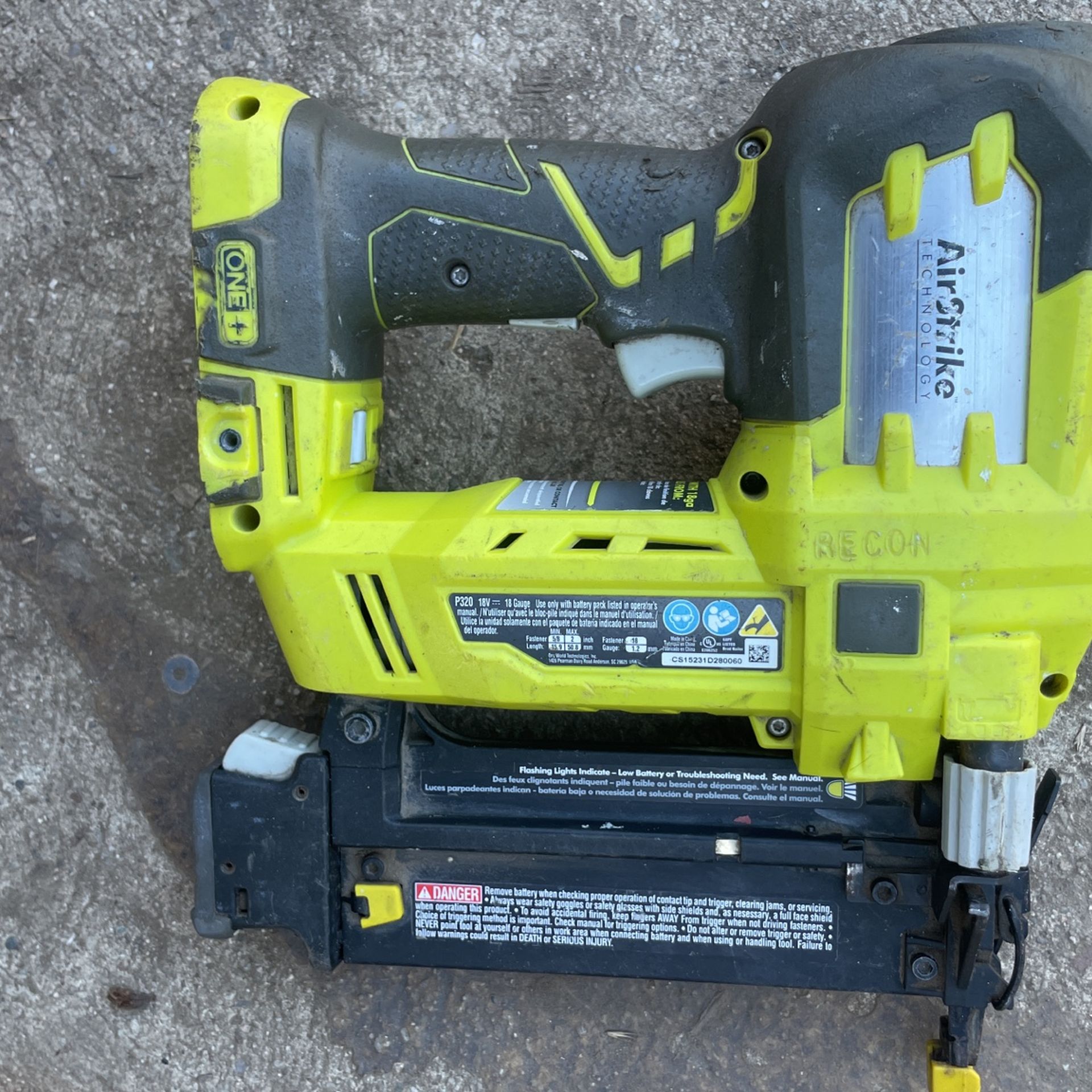 Ryobi nail Gun