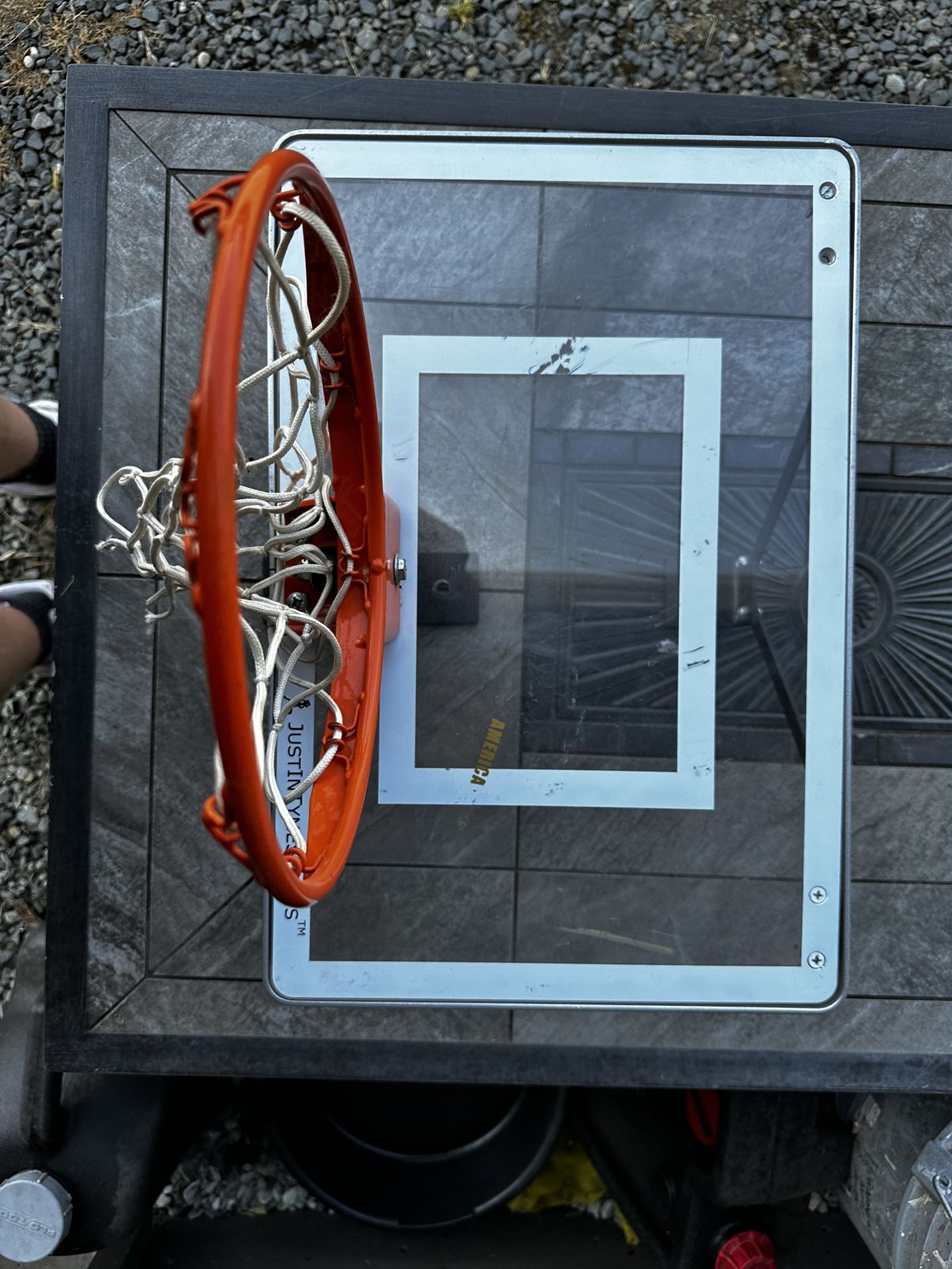 Wall Mounted Basketball Hoop