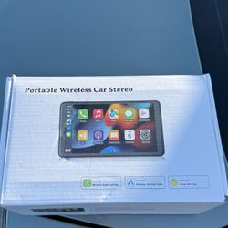 Portable Wireless Car Studio|Apple CarPlay Android Auto