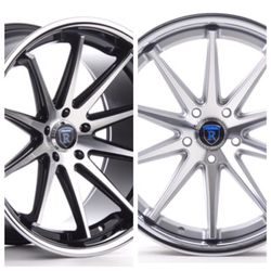 Rohana 20" Wheels 5x120 5x114 5x112 (only 50 down payment/ no CREDIT CHECK)