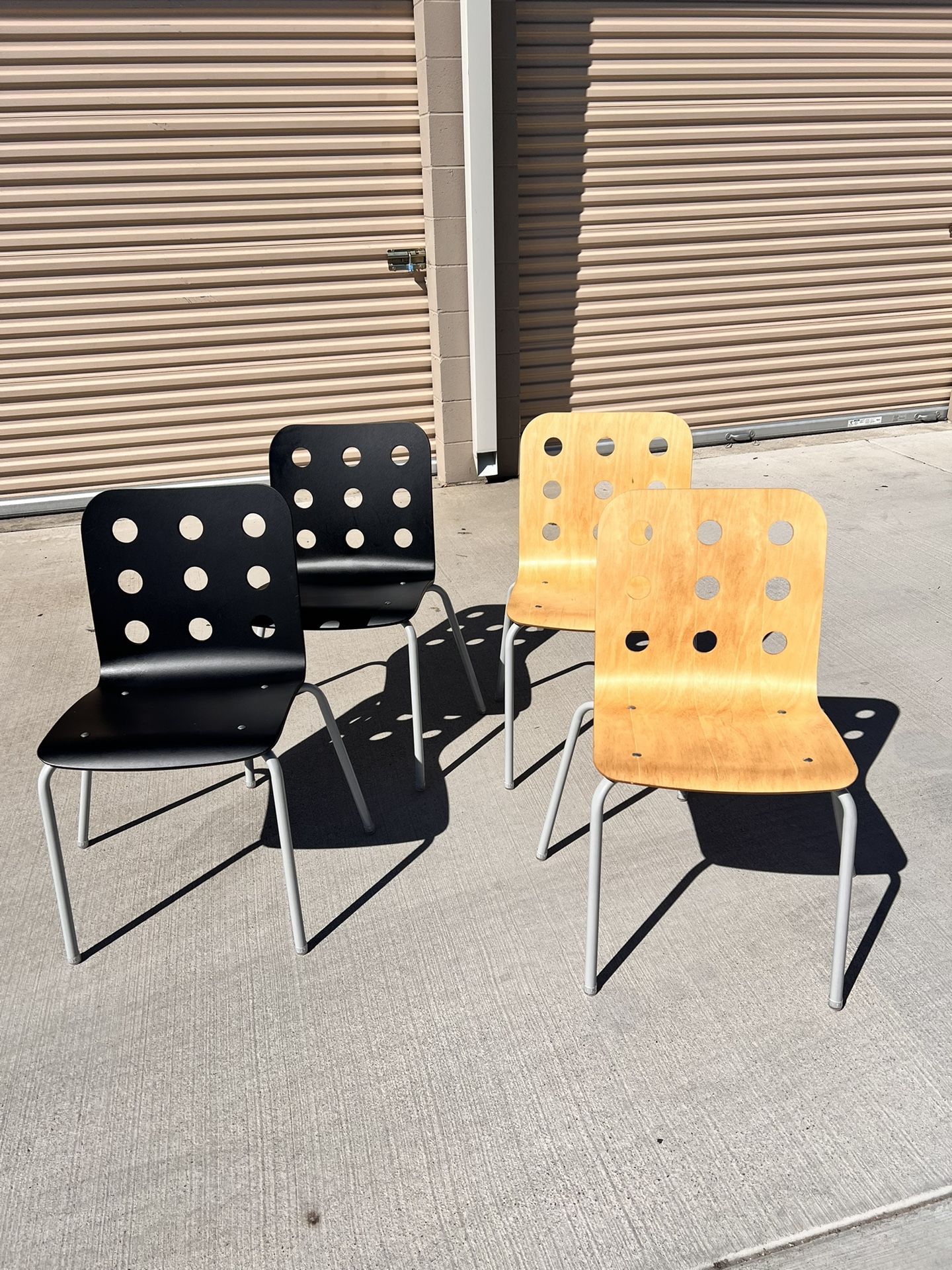 🪑 Set of 4 IKEA JULES Chairs – Discontinued Design