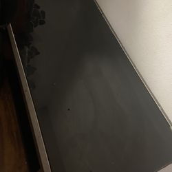 Glass Table And Two End Tables