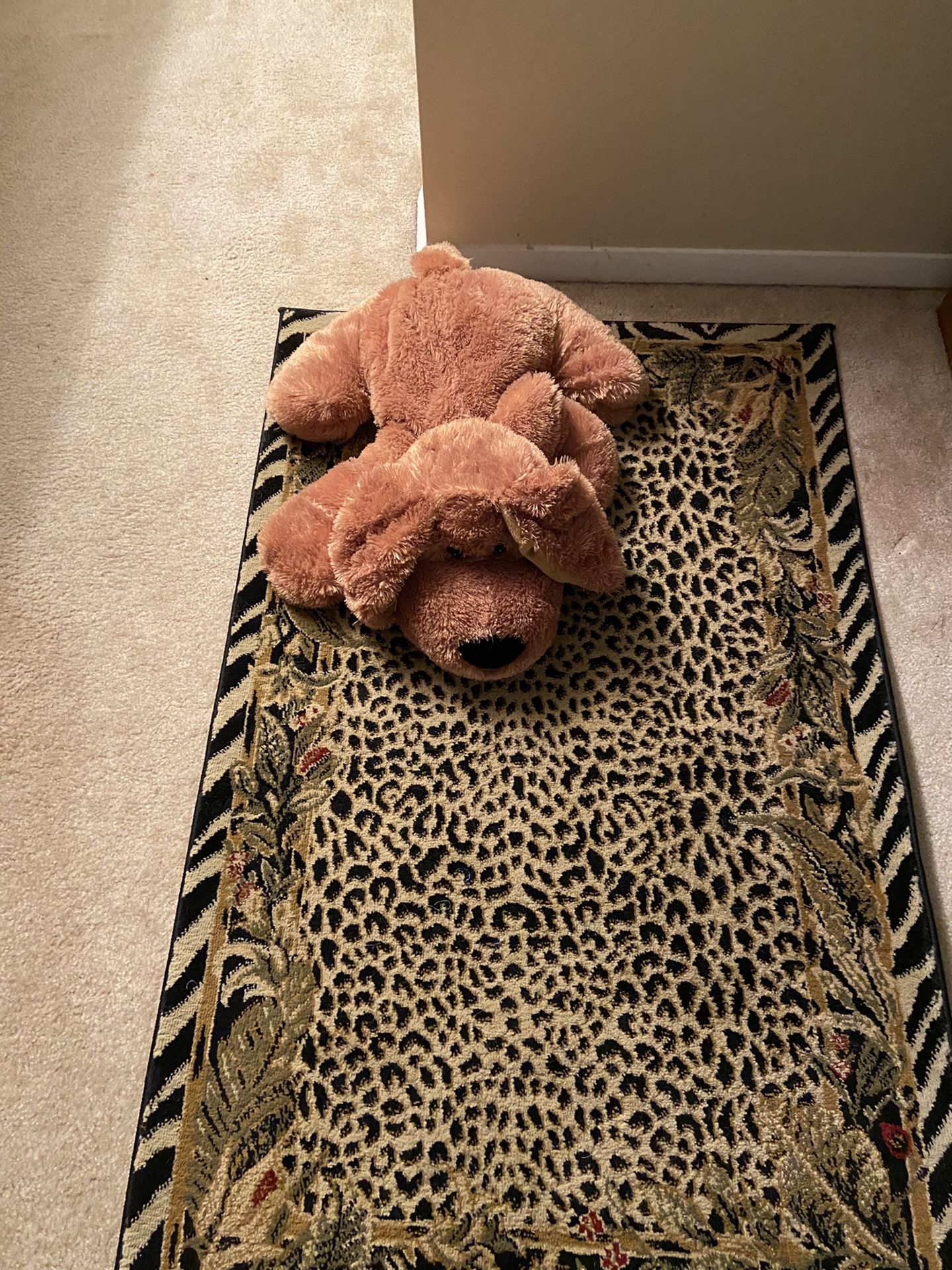 Plushy and rug for sale