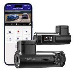 Dash Cam Front, 1296P HD Wireless Dash Camera