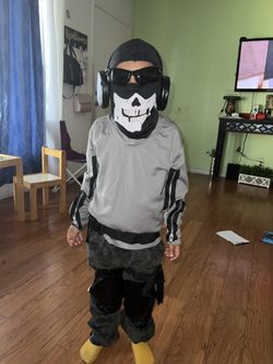 Skull Comando Size Médium 8-10 Kids