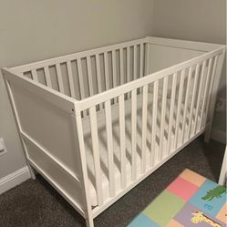 Crib and Mattress