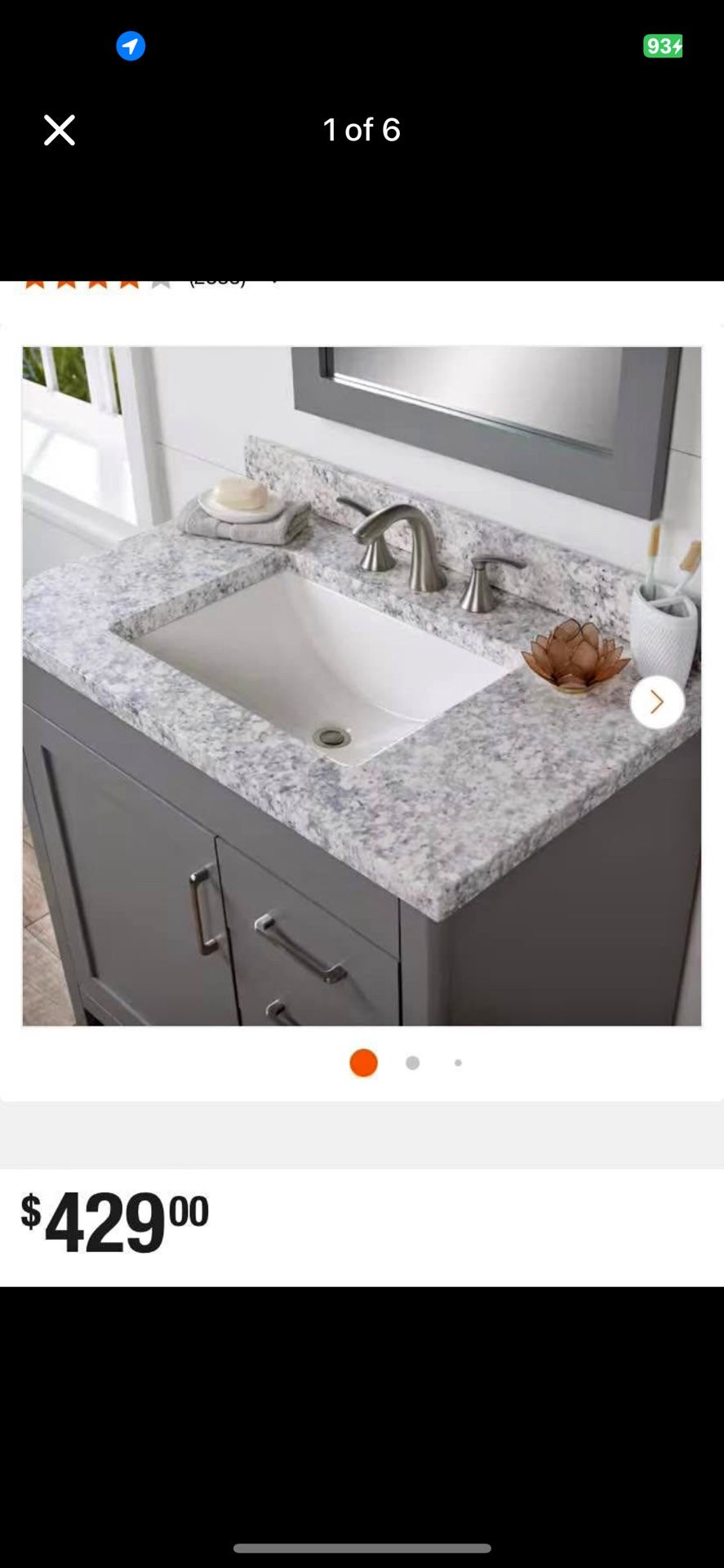 Marble Vanity Top