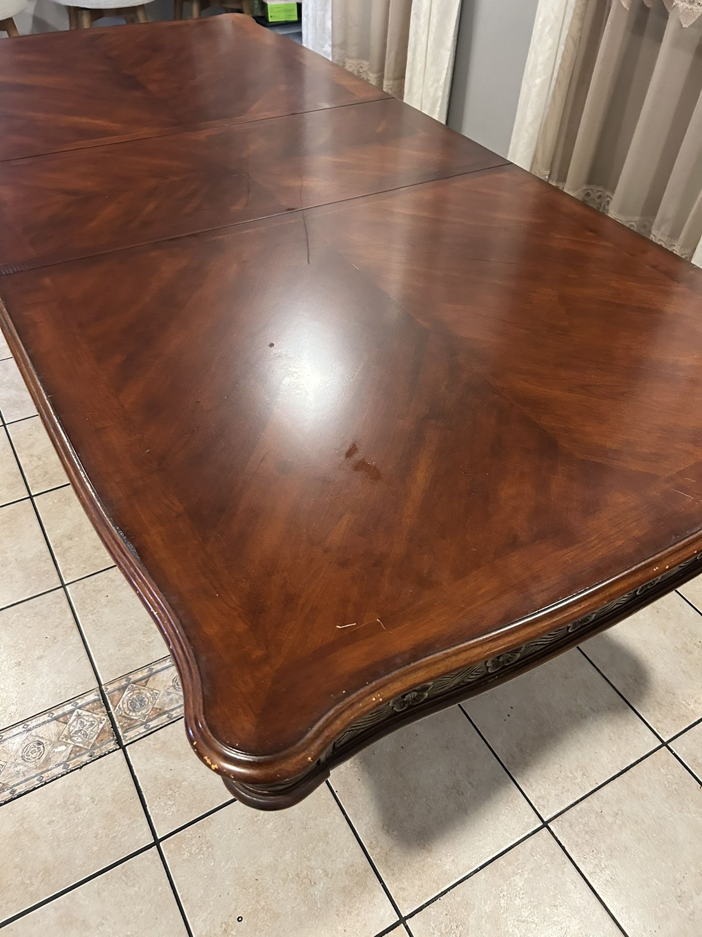Dining Table With Glass
