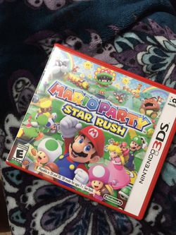 Mario party star rush Nintendo 3DS