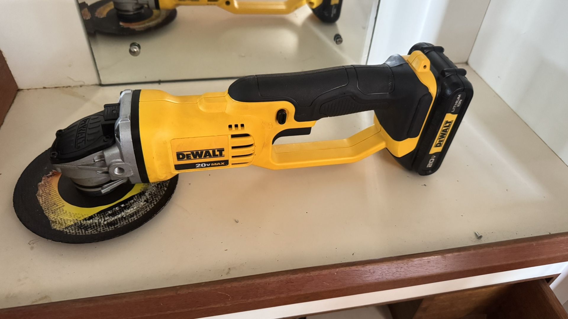 Dewalt Grinder With Battery