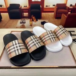 Burberry Woman/man Slides(LOOK AT DESCRIPTION)