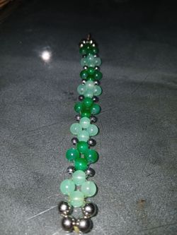 Handmade bracelets.