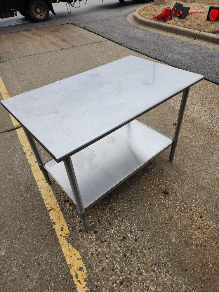 4ft Stainless Steel Table
