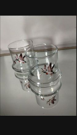 70's WHISKEY GLASS SET OF 2 - V90