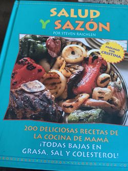 Salud Y Sazon Book!! Spanish. 