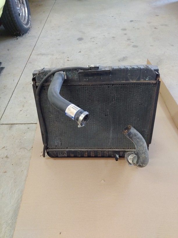 Copper Radiator Out Of A 1967 Impala