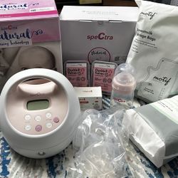 Spectra S2 Plus Breast Pump + Spectra Wearable Milk Collection Hands Free 