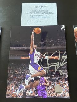 Phoenix Suns Joe Johnson Autographed Picture