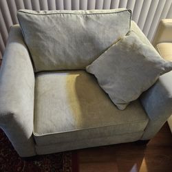 Large Comfy Fabric Chair 