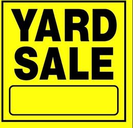 YARD SALE
