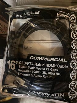 Key Digital 16' HDMI Cable