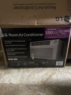 LG Air conditioner 12,000BTU