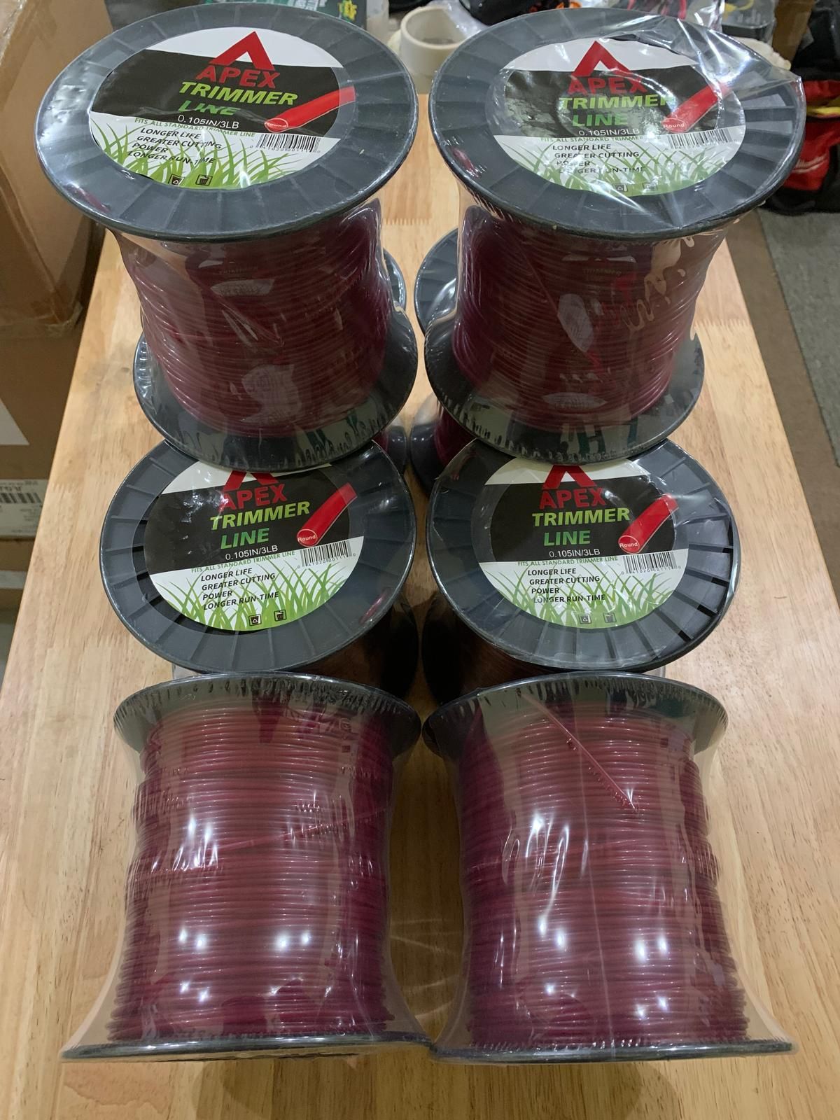 Trimmer Line  3lbs Roll. 0.95 And .105  $25 Each 