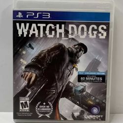 Watch Dogs (Sony PlayStation 3, PS3, 2014) -