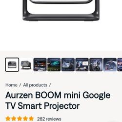 Aurzen Boom Mini Projector 