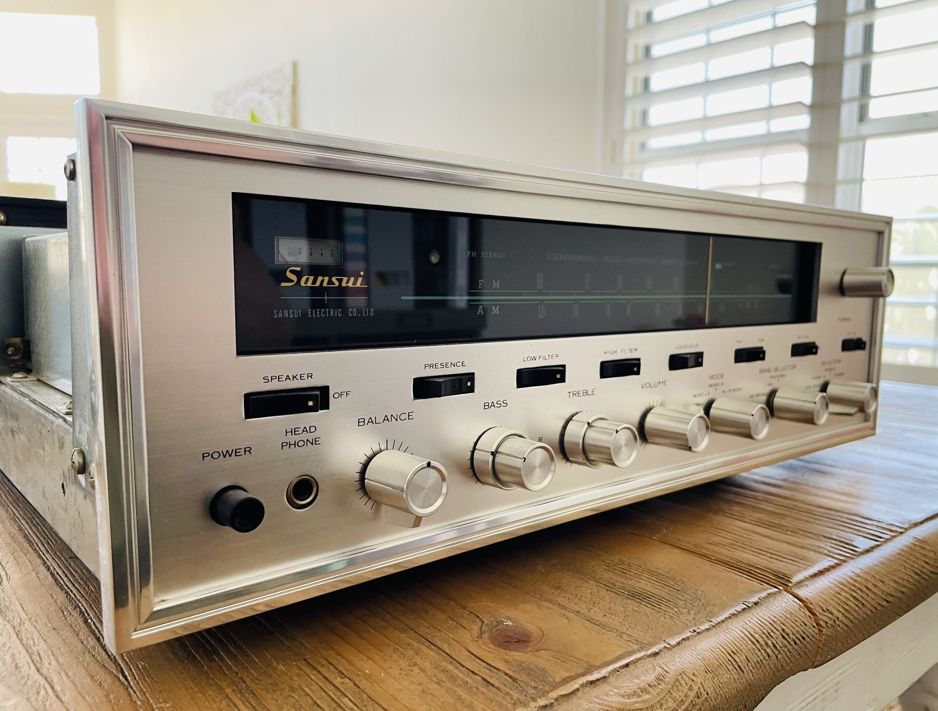 Vintage Sansui 1000a Tube Amp
