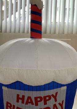 Huge Inflatable Cupcake For Birthday