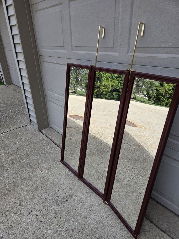 Tri Fold Hanging Mirror $20