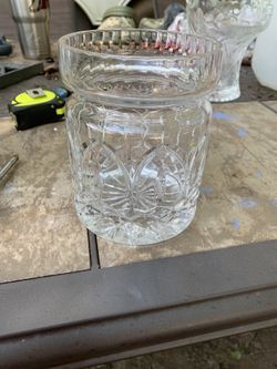 Crystal Jar/vase 